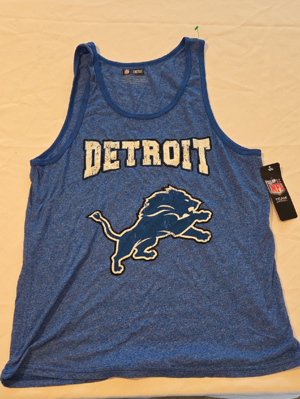 Reposh - No Tag - NFL Detroit Blue Women's Muscle Tank